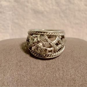 David Yurman Quatrifoil Tapestry Ring